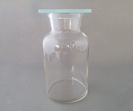 集気瓶 500mL(底付・フタ付)　CL3031-02-10 1本