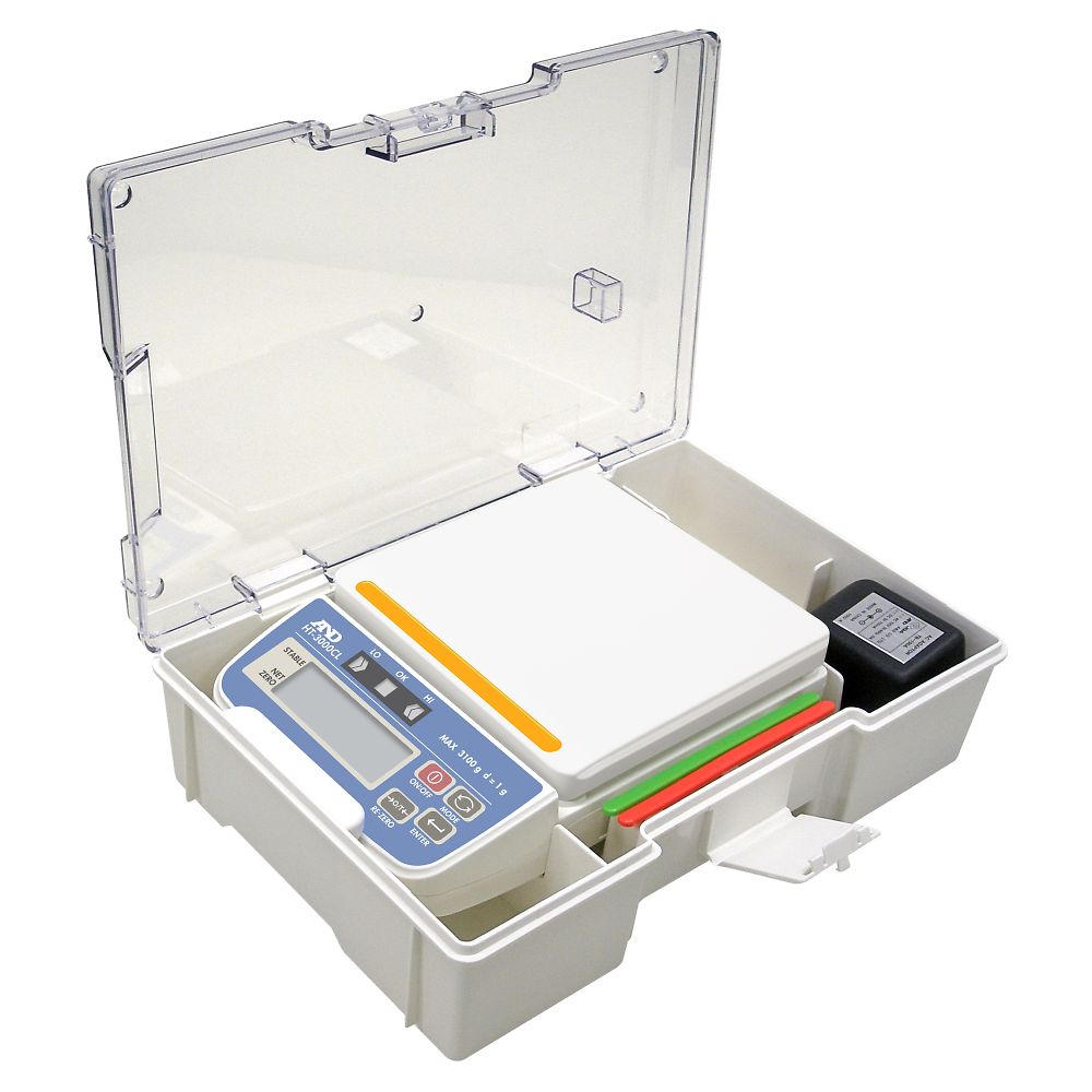 コンパレータライト付きコンパクトスケール　HT-CLシリーズ  ひょう量:510g 最小表示:0.1g  　HT-500CL 1台