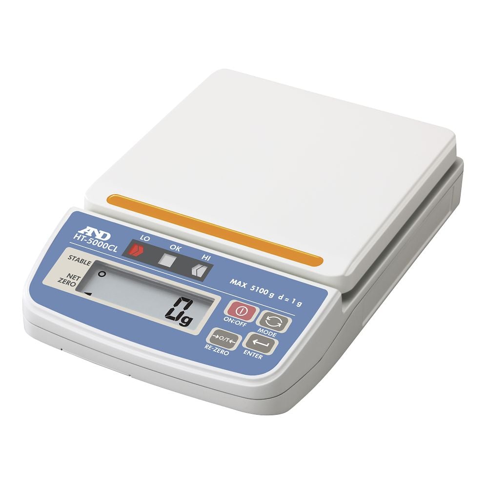 콤퍼레이터 라이트 첨부 컴팩트 스케일 HT-CL 시리즈 중량:5100g 최소 표시:1g HT-5000CL 1대