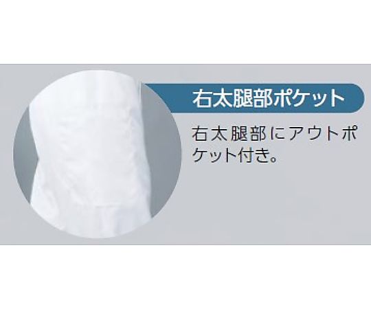 ESD protection dustproof coveralls, white, FG154C-01, LL, 1 piece