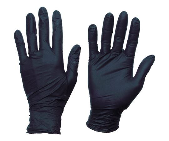 일회용 니트릴 장갑 TG 스탠다드 0.08분 무흑 M 100장 TGNN08BKM 1상자