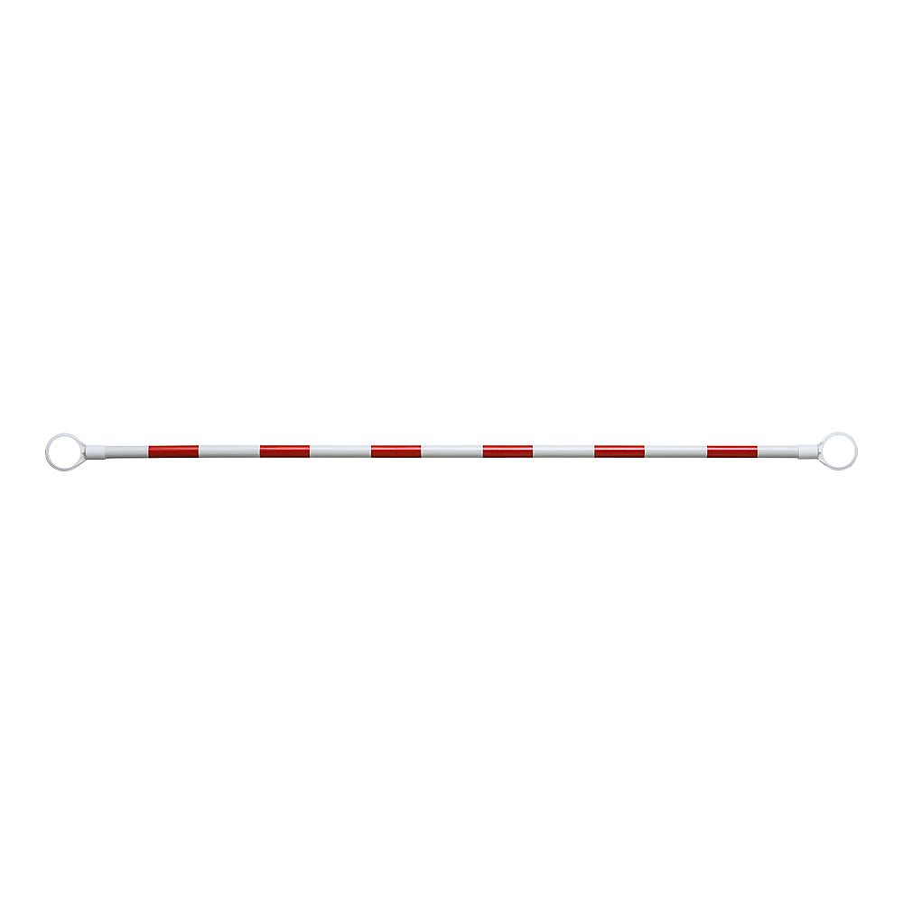 Cone bar red and white 2m 1 piece