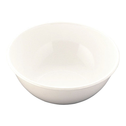 Enamel bowl, white, 16cm, 1 piece