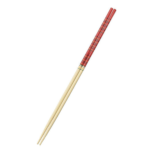 Bamboo Kabuki Chopsticks, Red, 36cm, 1pc