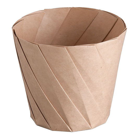 Origami cups (20 pieces) small brown 1 case (20 pieces)