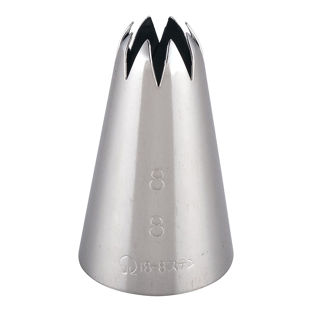 口金 花8切 No.8 1個