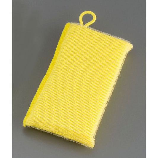 와코스 롱 터프넷 스폰지 (5 개 입) 옐로우 1 케이스 (5 개 입)