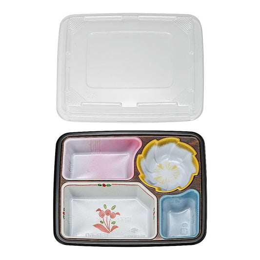 夢彩ごぜん TSR-60 柄付/透明(50セット) 1ケース(50セット入)