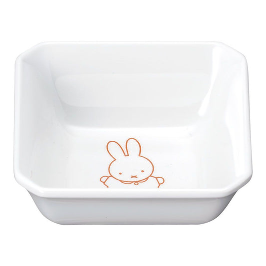 Melamine Children's Lunch Box Series Miffy M-331P Square Small Bowl (for Shokado) 1 piece