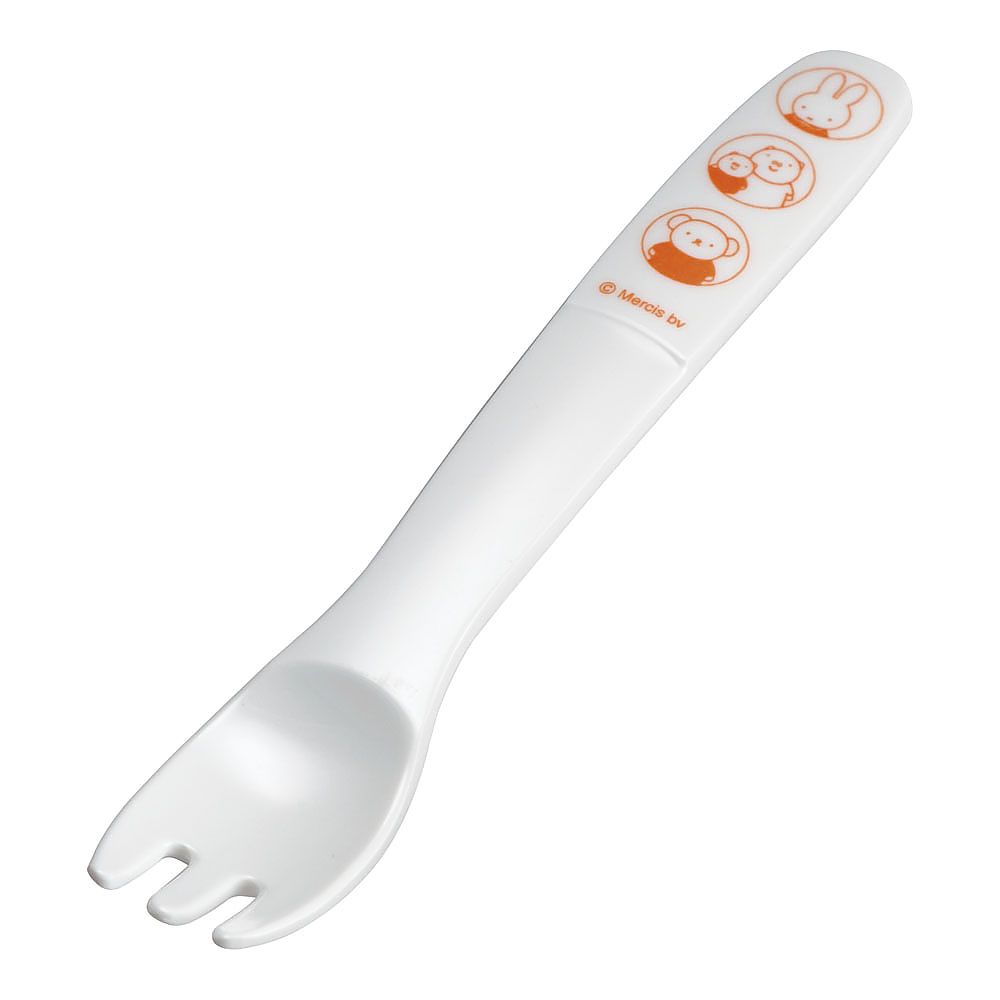 Melamine Children's Lunch Box Series Miffy M-1312P Light Fork 1 piece