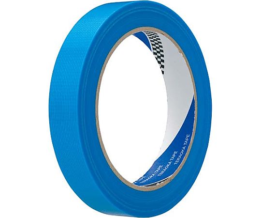 養生P‐カットテープ 18mm 青 1巻　4142-18ｱｵ 1巻