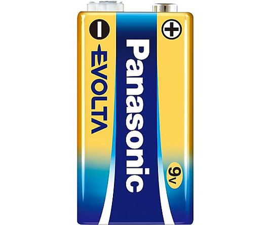 アルカリ乾電池 エボルタ 角形 9V　6LR61EJ/1S 1個