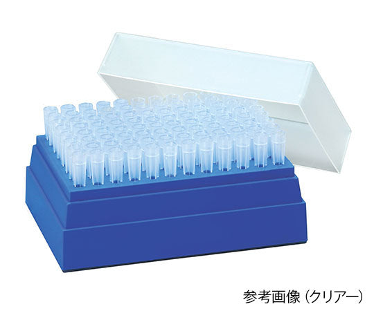 QSP ピペットチップ 50-1200μL クリアー 87.7mm ラック(96本×10ラック)　129-96RS 1箱(96本×10個入)