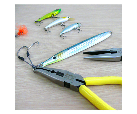 ステンレス先曲りラジオペンチ　350L-150 1個