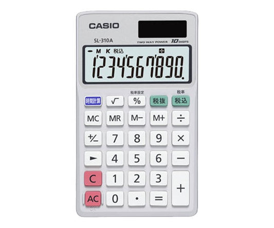 パーソナル電卓手帳タイプ(10桁)　SL-310A-N 1個