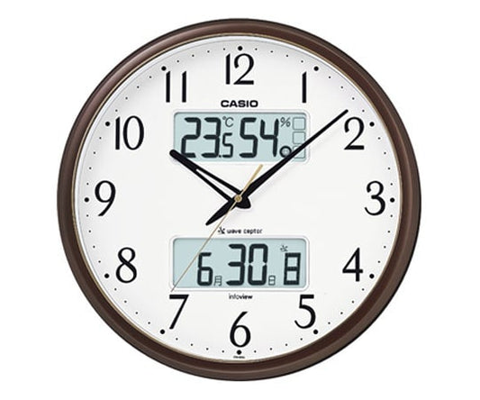 Living Environment Notification Clock (Metallic Brown) ITM-650J-5JF 1 piece