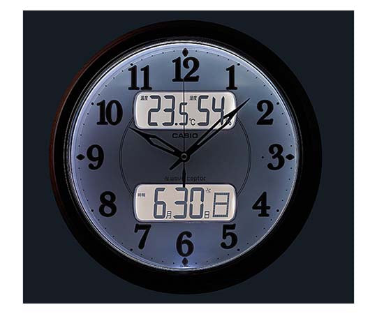 Full Bright Night Visible Light Wall Clock ITM-900FLJ-5JF 1 piece