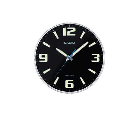Standard wall clock (black) IQ-1009J-1JF 1 piece
