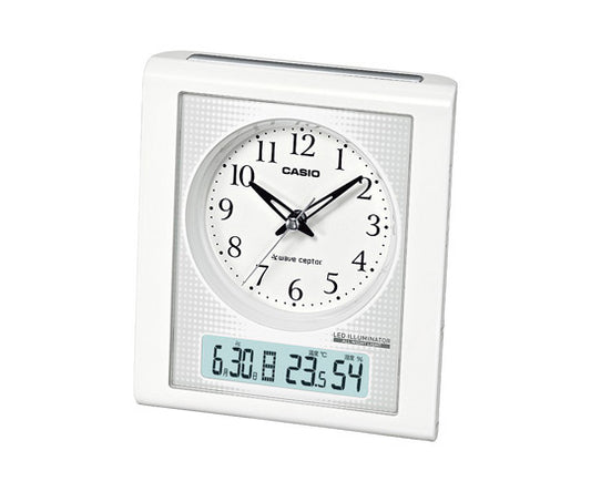 Radio-controlled clock with night-visible light (white) TQT-351NJ-7BJF 1 piece