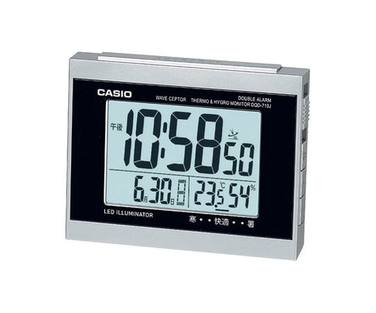 Digital radio clock (silver) DQD-710J-8JF 1 piece