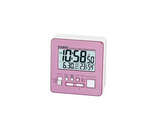 Digital radio clock (pink) DQD-805J-4JF 1 piece