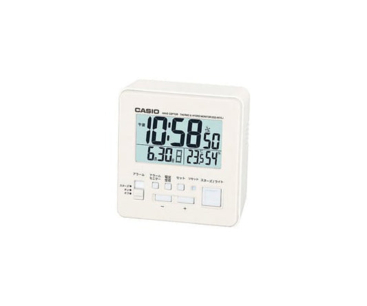 Digital radio clock (white) DQD-805J-7JF 1 piece