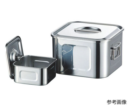 AG 18-8 Shallow Square Kitchen Pot (with knob) 30cm 1 piece
