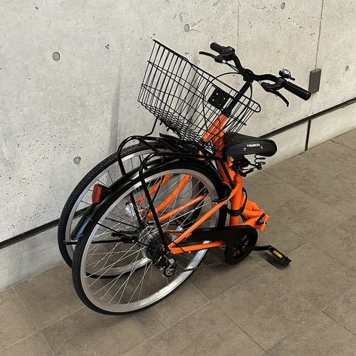 TRUSCCO 재해시 노펑크 자전거 위험 러너 시티 타입 26 인치 THRC-5526 1 대