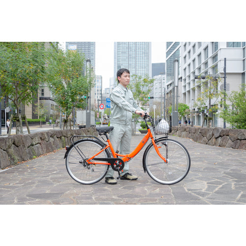 TRUSCCO 재해시 노펑크 자전거 위험 러너 시티 타입 26 인치 THRC-5526 1 대