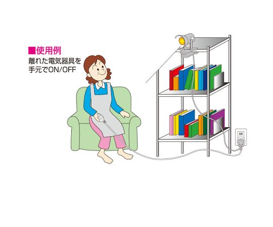 수중 스위치 코드 2m WTS-200B(W) 1개