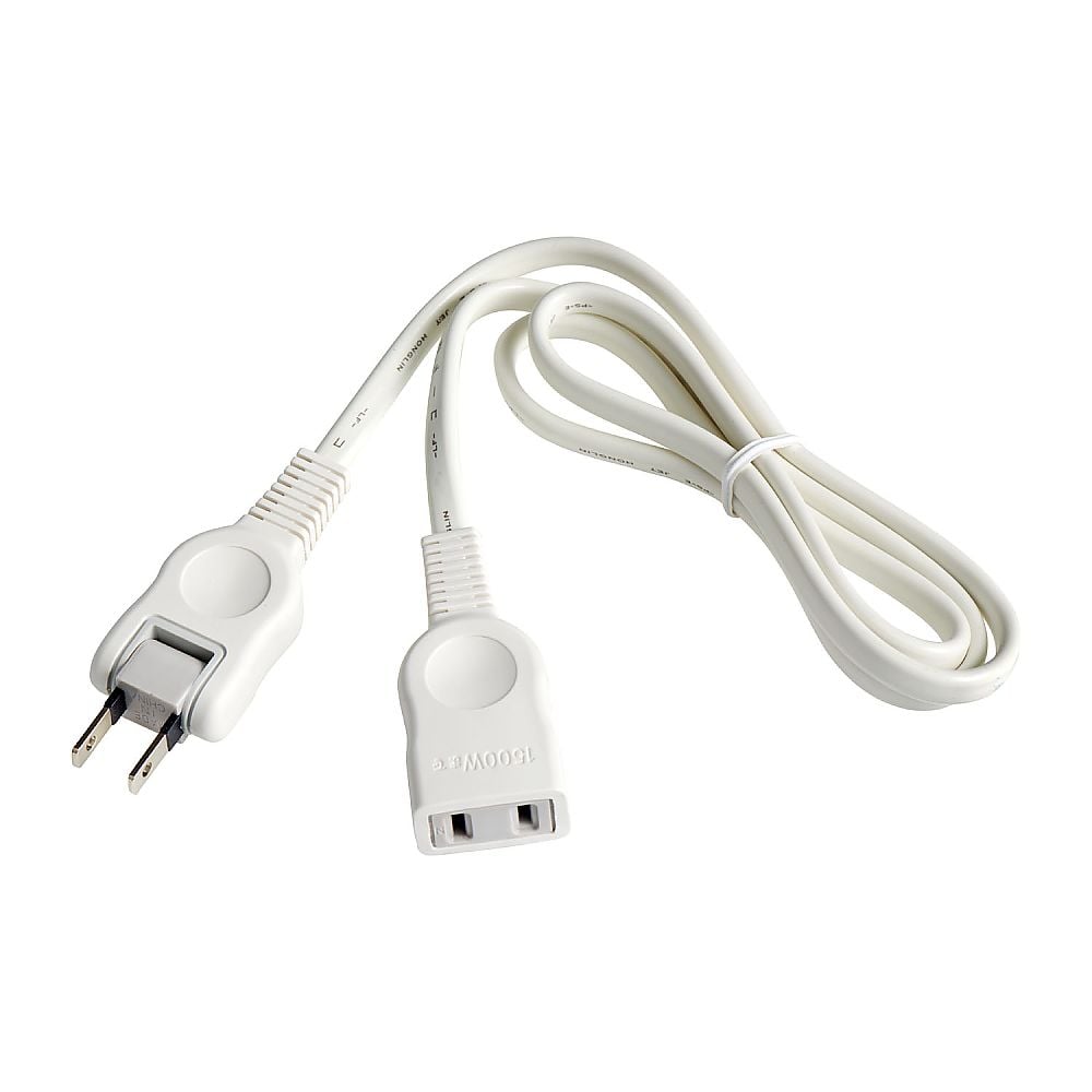Extension cord 1m W-1511NB(W) 1 piece