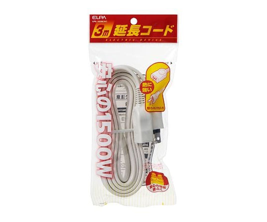 EDLP extension cord 3m LPE-103N(W) 1 piece