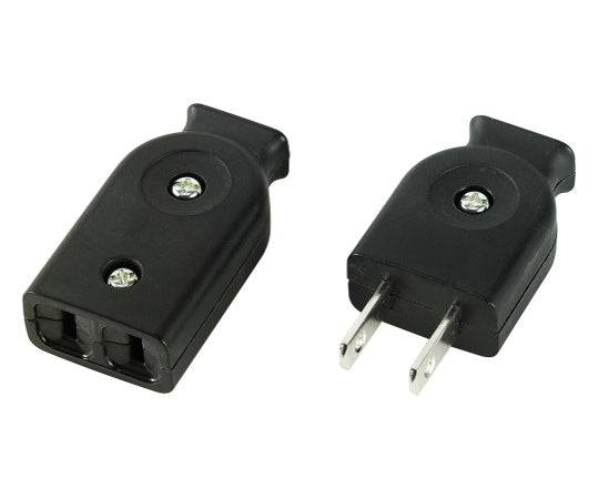 Flat connector black A-21H(BK) 1 piece