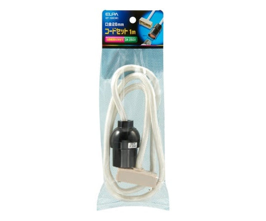 Cord Set 100 White KP-10H(W) 1 piece