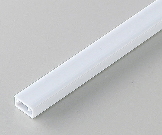 ABS molding with tape 1000(H)×12(W)×8(D)mm White 1 piece