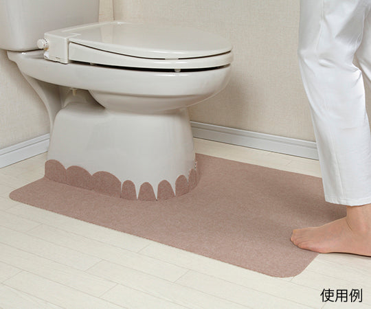 배리어 프리 오나가 화장실 매트 무지 베이지 KE-97 1 장