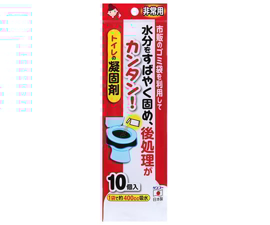 비상용 화장실 응고제 10개입 R-30 1상자(10개입)