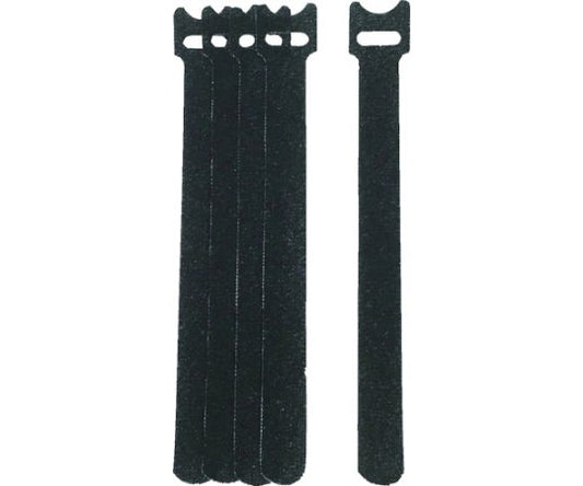 Magic Tape Ultra-thin Magic Band Strap S 150mm Black 1 bag (5 pieces) G-323 1 bag (5 pieces)