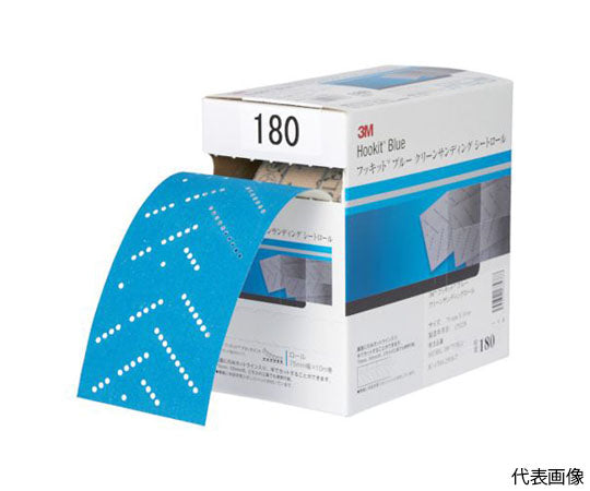 Blue Clean Sanding Sheet Roll 75mmX10m #600 1 roll H/CSRL 600 75 BLU 1 roll/box