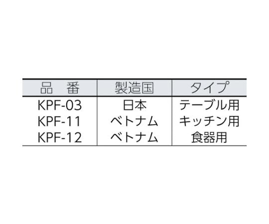 スコッチ・ブライト マイクロファイバークロス キッチン用（3枚入）　KPF-11 1袋(3枚入)