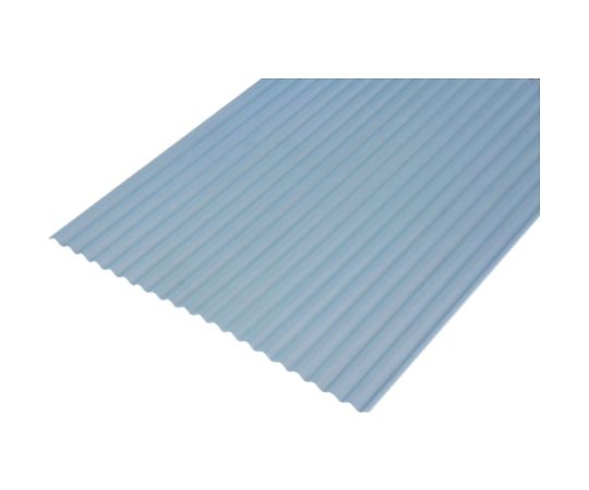 541785 Hard PVC corrugated sheet 3 feet Natural NIPVC-308-NT 1 sheet
