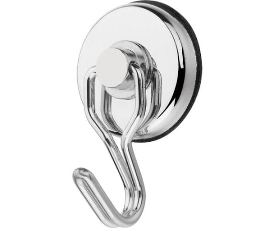Strong magnetic hook, round, front/back/left/right swing type, 7.9kg, TMF-35N, 1 piece