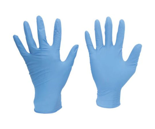 니트릴 일회용 장갑 벨테 790 블루 100장입 L사이즈 VERTE-790K-L 1상자(100장입)