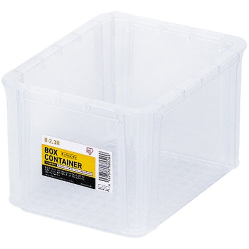 IRIS 299254 BOX CONTAINER B-2.3R CLEAR B-2.3R-CL 1 pc