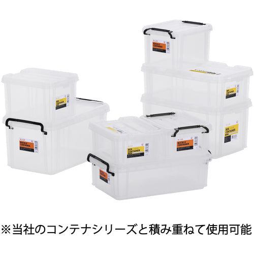 IRIS 299254 BOX CONTAINER B-2.3R CLEAR B-2.3R-CL 1 pc