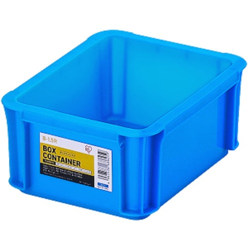 ＩＲＩＳ　２９９２５３　ＢＯＸコンテナ　Ｂ−１．５Ｒ　ブルー　B-1.5R-BL　1 個