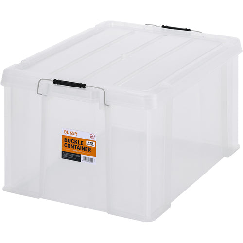 ＩＲＩＳ　２９９２０７　バックルコンテナ　ＢＬ−６５Ｒ　クリア　BL-65R-CL　1 個