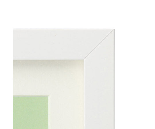 목제 액자 MM-01 A4 사이즈 아크릴 스탠드 첨부 화이트 FWMM01-WTA4A 1개