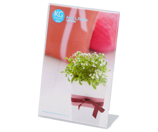 아크릴 L 프레임 엽서 사이즈 1면(세로) FACL-KGT 1개