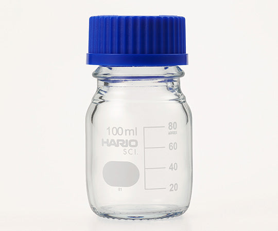 耐熱ねじ口瓶（液切リング付）　GL-45　100mL　NBO-100-SCI 1本